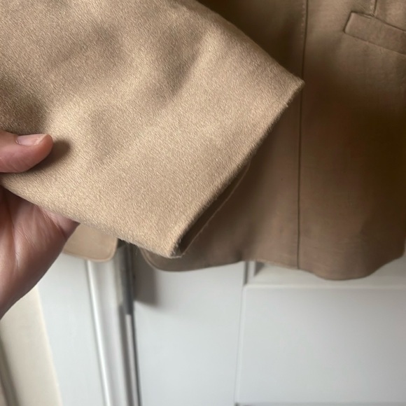 ANTONIO MELANI Tan Blazer Suit Jacket with Tailored Fit - Picture 7 of 12